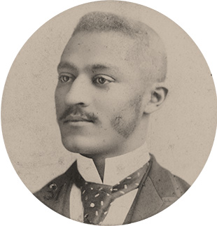 Austin Curtis's medical school Class of 1891 portrait.