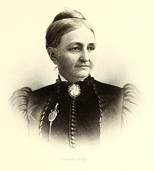 Photographic portrait of Mary Harris Thompson, circa 1890s